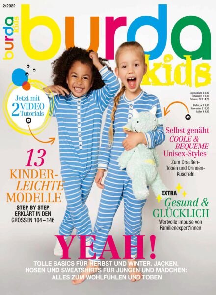 Burda Kids Germany – Ausgabe 2 2022 Cover