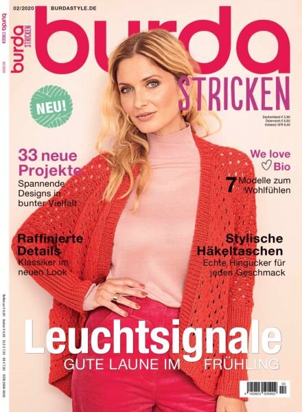 Burda Stricken – Ausgabe 2 2020 Cover