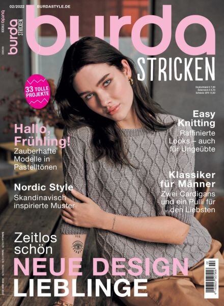 Burda Stricken – Ausgabe 2 2022 Cover