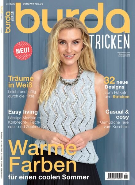 Burda Stricken – Ausgabe 3 2020 Cover