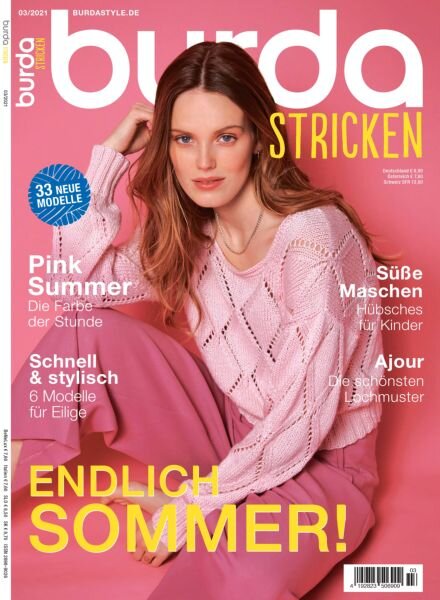 Burda Stricken – Ausgabe 3 2021 Cover