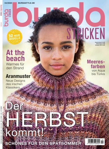 Burda Stricken – Ausgabe 4 2020 Cover