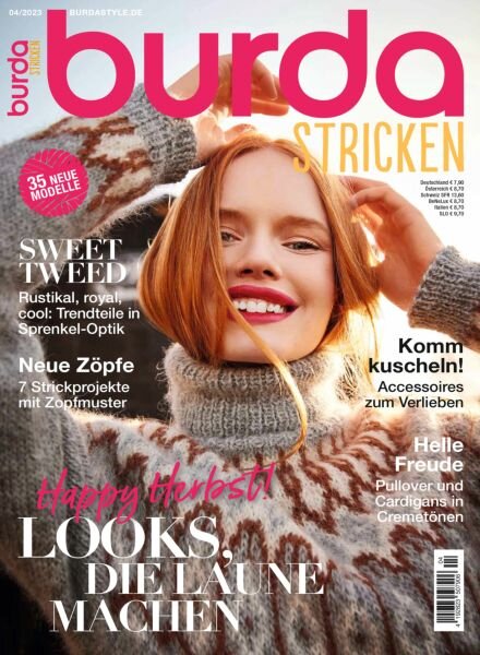 Burda Stricken – Ausgabe 4 2023 Cover