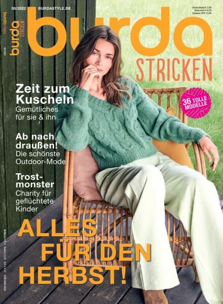 Burda Stricken – Ausgabe 5 2022 Cover