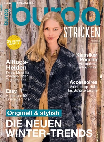 Burda Stricken – Ausgabe 6 2022 Cover