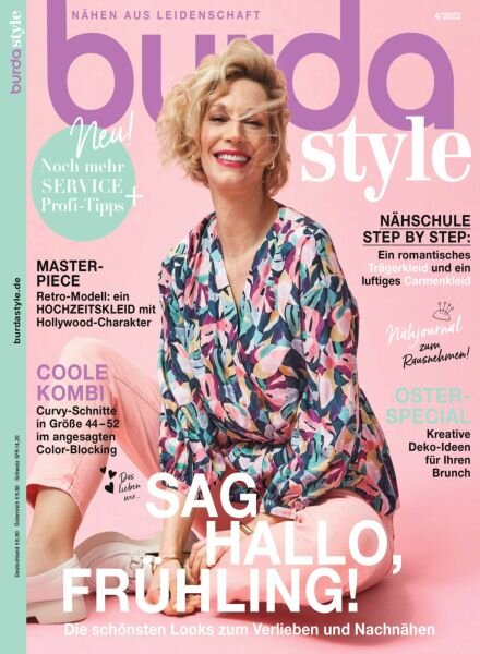 Burda Style – April 2022 Cover