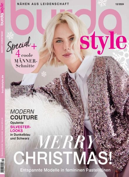 Burda Style – Dezember 2024 Cover