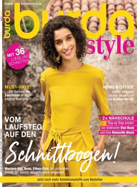 Burda Style – Februar 2022 Cover