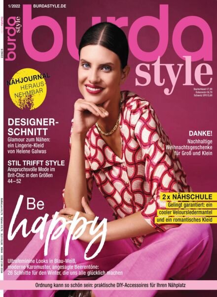 Burda Style – Januar 2022 Cover