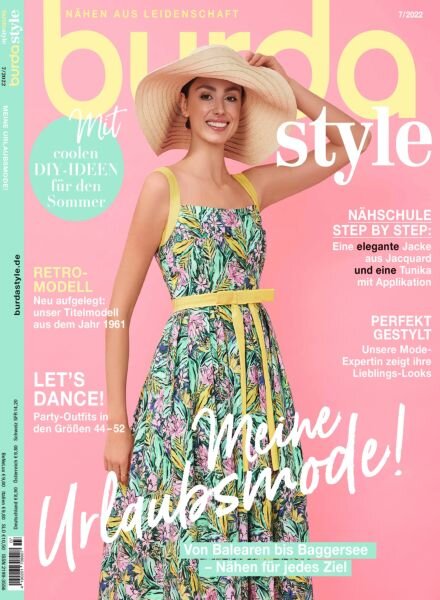 Burda Style – Juli 2022 Cover