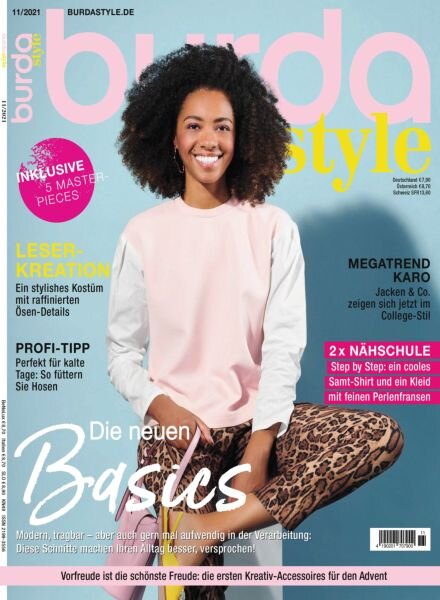 Burda Style – November 2021 Cover