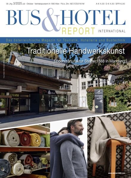 Bus & Hotelreport International – Juli-Oktober 2025 Cover