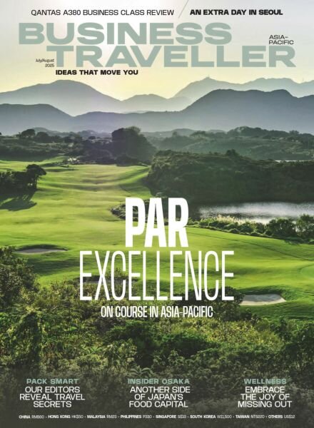 Business Traveller Asia-Pacific Edition – July-August 2025 Cover