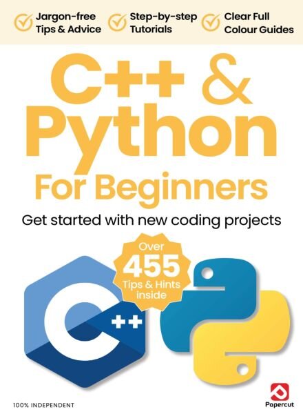C++ & Python For Beginners – Summer 2025 Cover