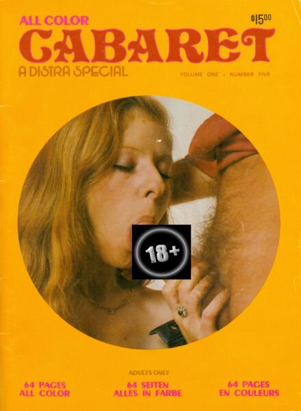 Cabaret Distra Special – Volume 1 Number 5 1980 Cover
