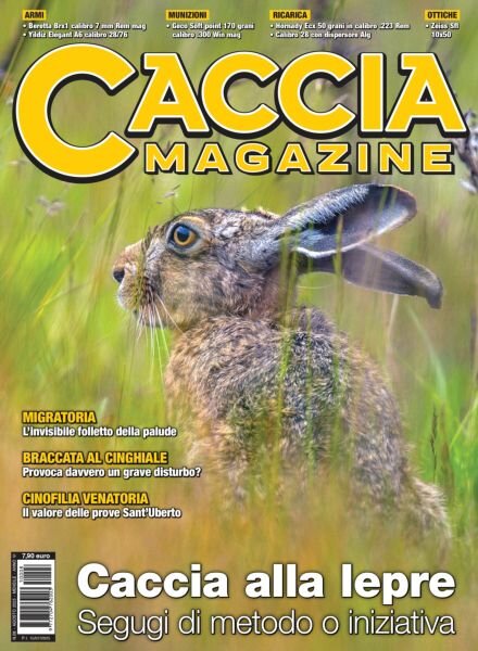 Caccia Magazine – Agosto 2025 Cover