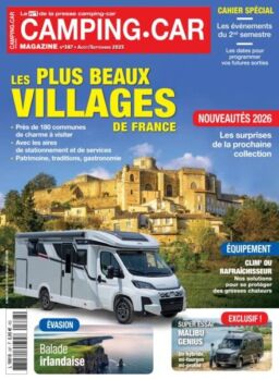 Camping-Car Magazine – Aout-Septembre 2025