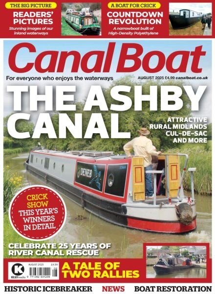 Canal Boat – August 2025 Cover