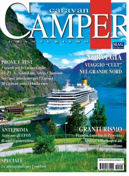 Caravan e Camper Granturismo – Giugno 2011 Cover