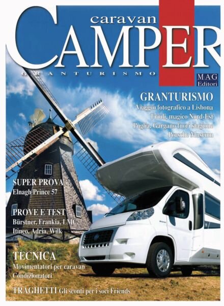 Caravan e Camper Granturismo – Marzo 2011 Cover
