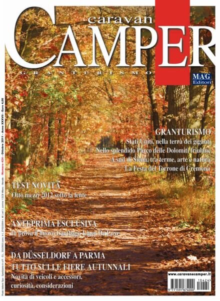 Caravan e Camper Granturismo – Ottobre 2011 Cover