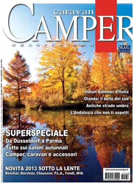 Caravan e Camper Granturismo – Ottobre 2012 Cover