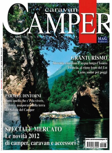 Caravan e Camper Granturismo – Settembre 2011 Cover