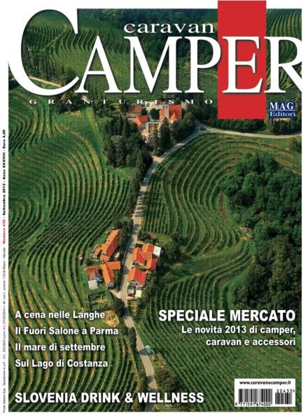 Caravan e Camper Granturismo – Settembre 2012 Cover