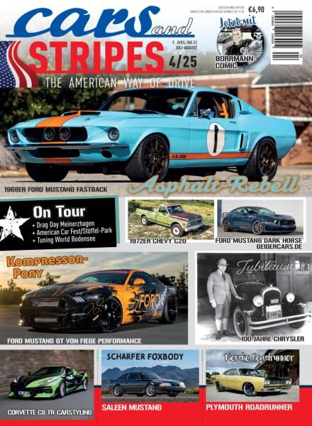 Cars & Stripes – Juli-August 2025 Cover