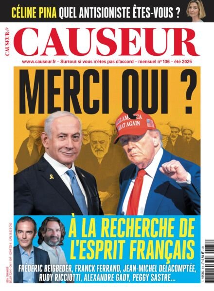 Causeur – ete 2025 Cover