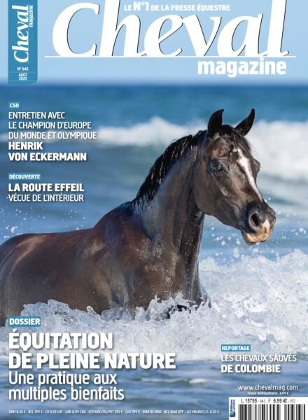 Cheval Magazine – Aout 2025 Cover