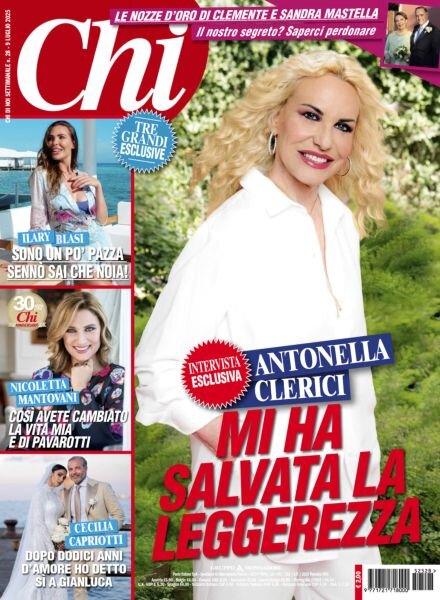Chi – 9 Luglio 2025 Cover