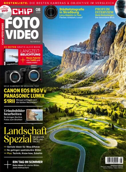 Chip Foto Video Germany – August 2025 Cover