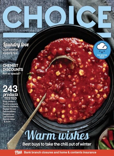 Choice Australia – July 2025 Cover