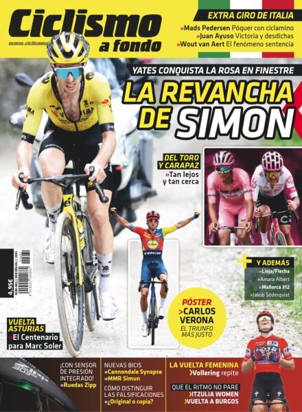 Ciclismo a Fondo – Junio 2025 Cover