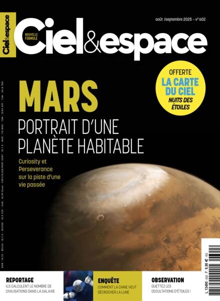 Ciel & Espace – Aout-Septembre 2025 Cover