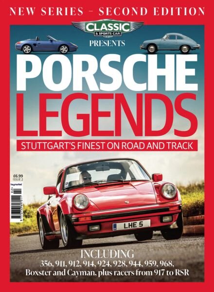 Classic & Sports Car Presents – Issue 2 Porsche Legends – 2023 Cover