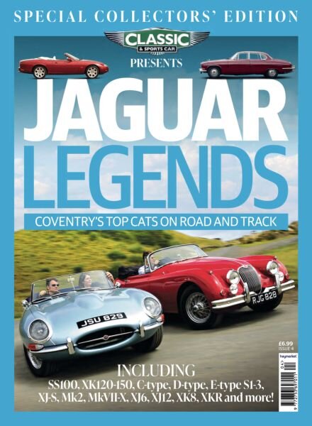 Classic & Sports Car Presents – Issue 4 Jaguar Legends 2023 Cover