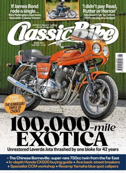 Classic Bike UK – August 2025 Cover