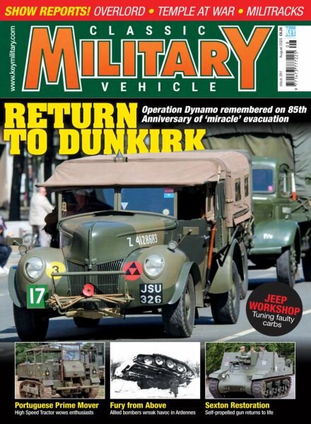 Classic Military Vehicle – August 2025 Cover