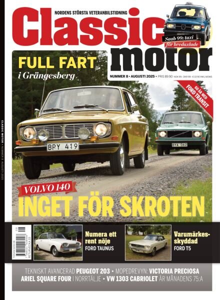 Classic Motor – 9 Juli 2025 Cover
