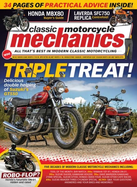 Classic Motorcycle Mechanics – August 2025 Cover