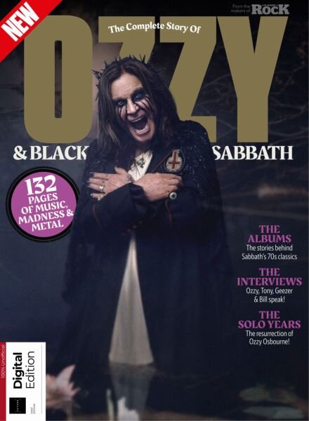 Classic Rock Special – Sabbath & Ozzy – 1st Edition – July 2025 Cover