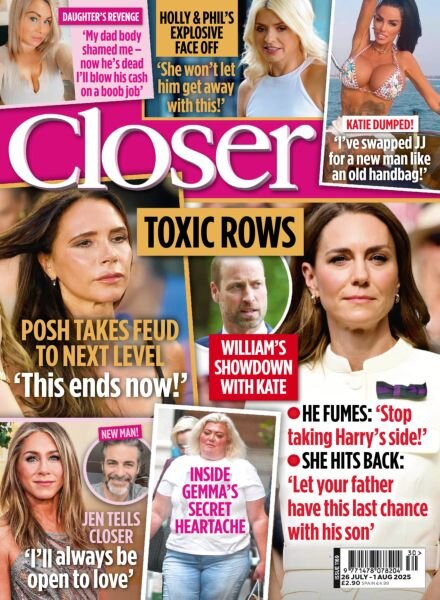 Closer UK – 26 July 2025 Cover