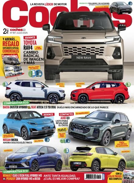 Coches 2000 – Julio 2025 Cover