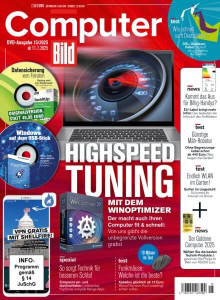 Computer Bild – 11 Juli 2025 VIP Edition Cover