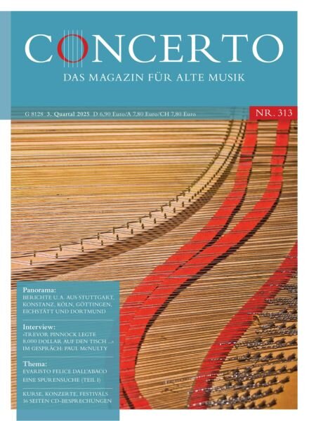 Concerto – 18 Juli 2025 Cover