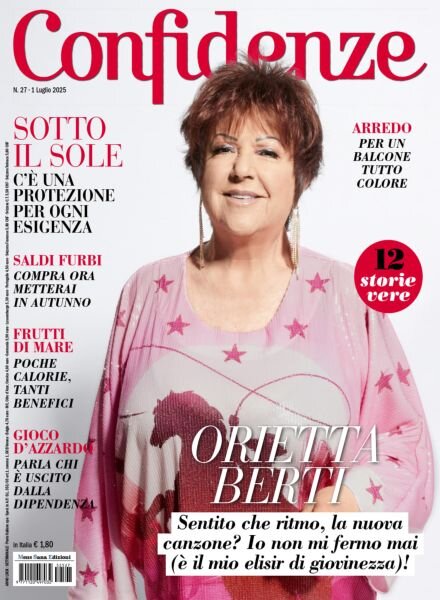 Confidenze – 1 Luglio 2025 Cover