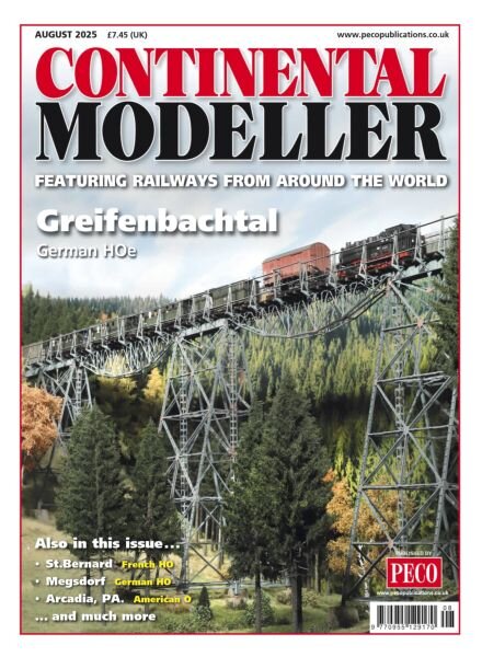 Continental Modeller – August 2025 Cover