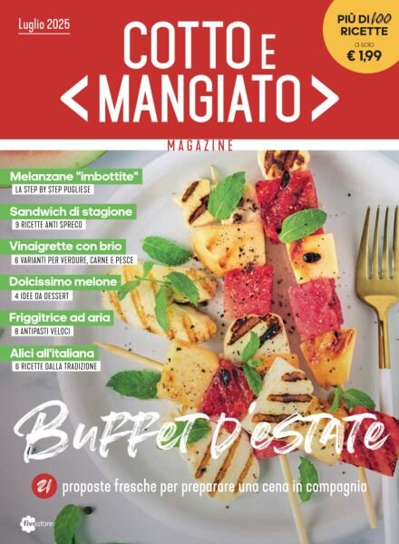 Cotto e Mangiato – Luglio 2025 Cover